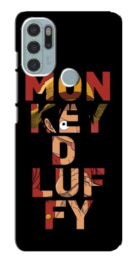 Силиконовый чехол с изображением "Monky d Luffy" для Motorola MOTO G60s