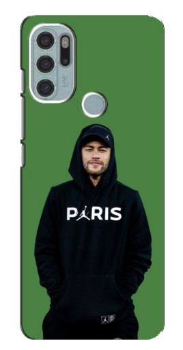 Чехол с картинкой "Неймар Paris" для Motorola MOTO G60s