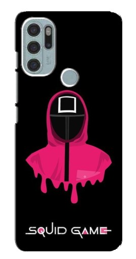 Чехол с картинкой "Охранник с Квадратом" для Motorola MOTO G60s