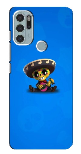 Чехол с картинкой "Poco с гитарой" для Motorola MOTO G60s