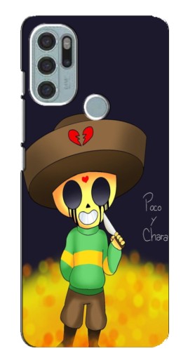 Силиконовый чехол с изображением "Poco y Chara" для Motorola MOTO G60s