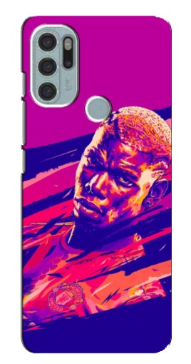 Силиконовый чехол с изображением "Погба МЮ" для Motorola MOTO G60s