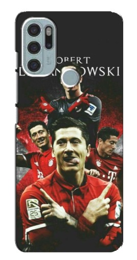 Чехол с картинкой "Польский футболист" для Motorola MOTO G60s