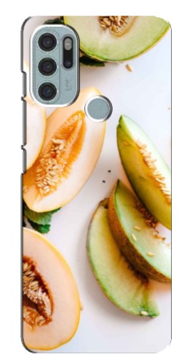 Чехол с принтом "Свежие дыньки" для Motorola MOTO G60s