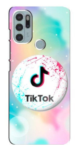 Чехол с печатью "TikTok принт" для Motorola MOTO G60s