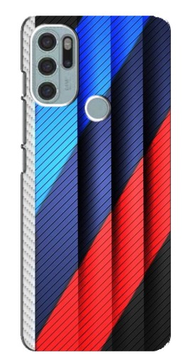 Чехол с печатью "Цвета лого БМВ" для Motorola MOTO G60s