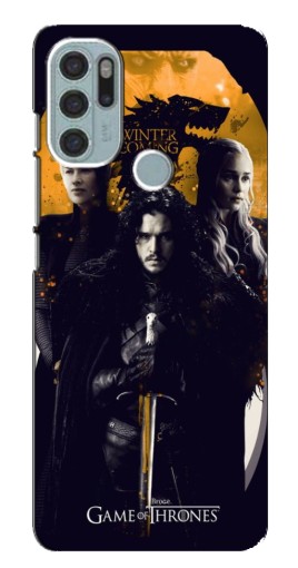 Чехол с принтом "Winter Coming" для Motorola MOTO G60s