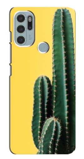 Чехол с печатью "Яркий кактус" для Motorola MOTO G60s