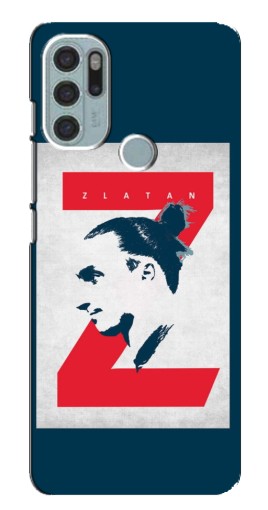 Чехол с принтом "Zlatan" для Motorola MOTO G60s