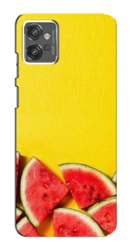 Чехол с принтом "Арбузики на желтом" для Motorola MOTO G23