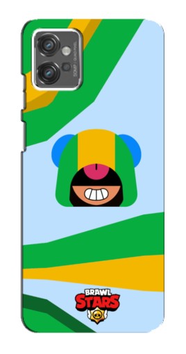 Силиконовый чехол с изображением "Арт Леон" для Motorola MOTO G23