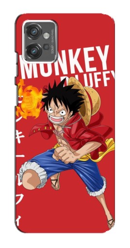 Силиконовый чехол с изображением "Атакующий D Luffy" для Motorola MOTO G23