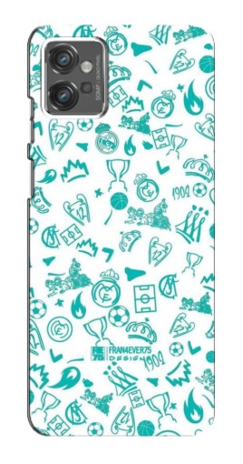 Чехол с печатью "Атрибутика Real Madrid" для Motorola MOTO G23