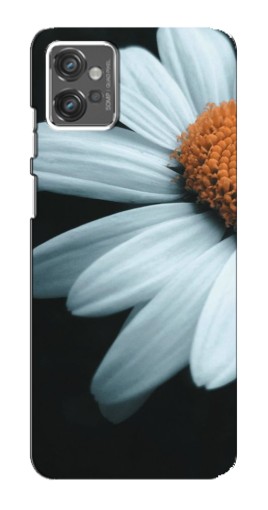 Силиконовый чехол с изображением "Белая ромашка" для Motorola MOTO G23