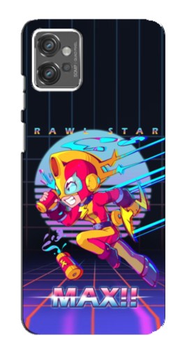 Чехол с принтом "Brawl MAX" для Motorola MOTO G23