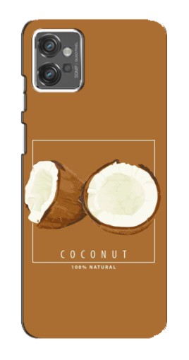 Силиконовый чехол с изображением "Coconut" для Motorola MOTO G23
