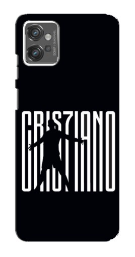 Силиконовый чехол с изображением "Cristiano" для Motorola MOTO G23