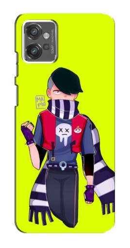 Силиконовый чехол с изображением "edgard brawl stars" для Motorola MOTO G23