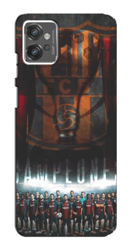 Чехол с картинкой "FCB Campeones" для Motorola MOTO G23