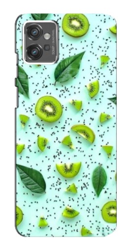 Силиконовый чехол с изображением "Фон киви" для Motorola MOTO G23