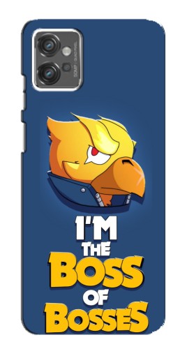 Чехол с печатью "Gold Boss" для Motorola MOTO G23