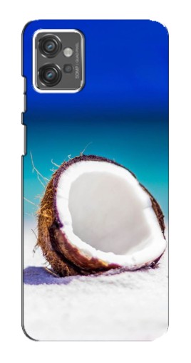 Чехол с принтом "Кокос на пляже" для Motorola MOTO G23