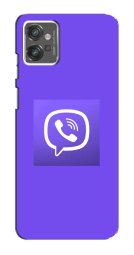 Чехол с печатью "Лого Viber" для Motorola MOTO G23
