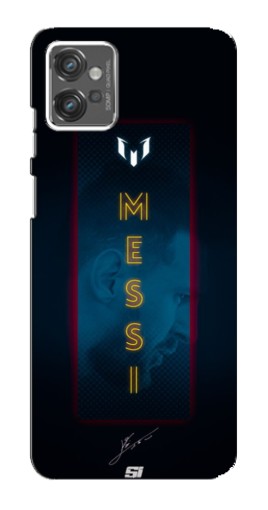 Чехол с печатью "Логотип Месси" для Motorola MOTO G23