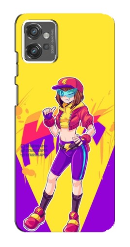 Силиконовый чехол с изображением "Макс Бравл Старс" для Motorola MOTO G23