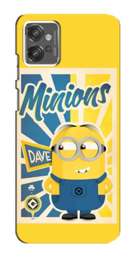 Чехол с принтом "Minions" для Motorola MOTO G23