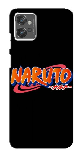 Силиконовый чехол с изображением "Надпись Naruto" для Motorola MOTO G23