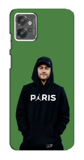 Силиконовый чехол с изображением "Неймар Paris" для Motorola MOTO G23