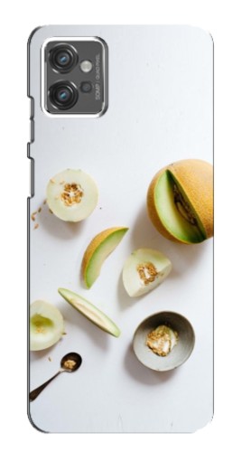 Силиконовый чехол с изображением "Обед из дынь" для Motorola MOTO G23