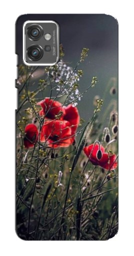 Чехол с печатью "Поле цветов" для Motorola MOTO G23