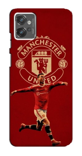 Чехол с принтом "Ronaldo в МЮ" для Motorola MOTO G23