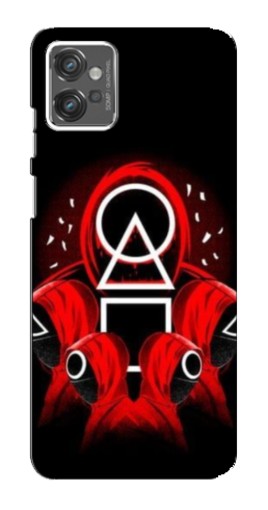 Чехол с печатью "Солдаты с игры кальмара" для Motorola MOTO G23