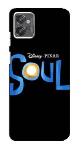 Силиконовый чехол с изображением "Soul" для Motorola MOTO G23