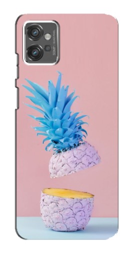 Чехол с картинкой "Яркий ананас" для Motorola MOTO G23
