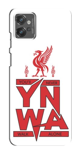 Силиконовый чехол с изображением "YNWA" для Motorola MOTO G23