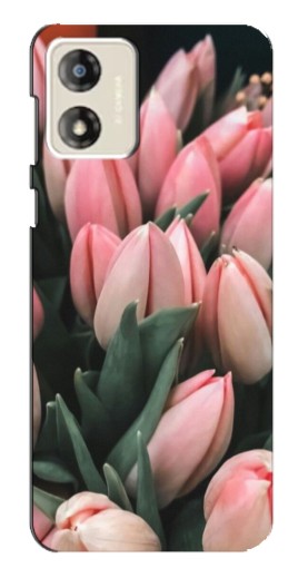 Чехол с принтом "Букет тюльпанов" для Motorola MOTO G13