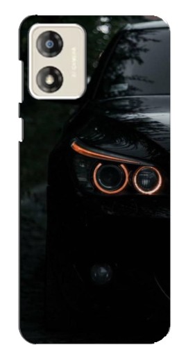 Чехол с печатью "Черный БМВ" для Motorola MOTO G13