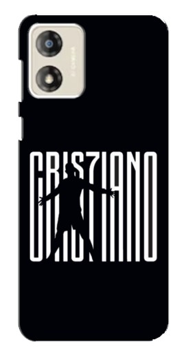 Силиконовый чехол с изображением "Cristiano" для Motorola MOTO G13