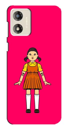 Чехол с картинкой "Кукла" для Motorola MOTO G13