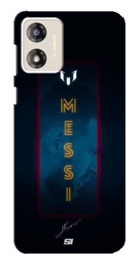 Чехол с печатью "Логотип Месси" для Motorola MOTO G13