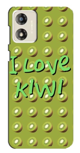 Чехол с печатью "Love Kiwi" для Motorola MOTO G13