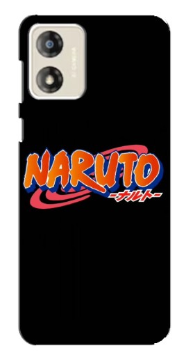 Чехол с картинкой "Надпись Naruto" для Motorola MOTO G13
