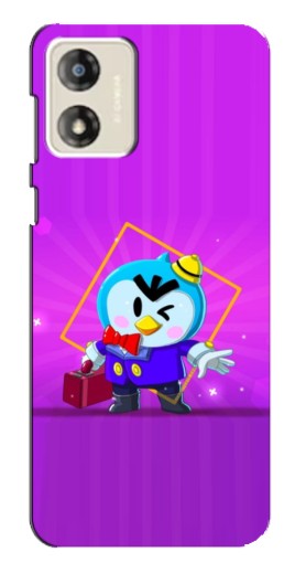 Чехол с принтом "Яркий пингвин" для Motorola MOTO G13