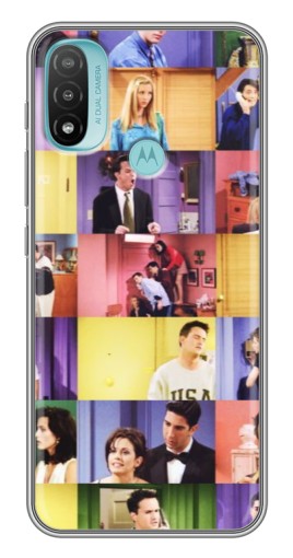 Чехол с печатью "Актеры Друзья" для Motorola MOTO E40