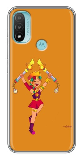 Чехол с принтом "Амбер ликует" для Motorola MOTO E40