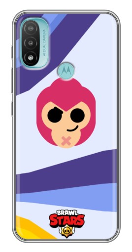 Силиконовый чехол с изображением "Аркт Кольт" для Motorola MOTO E40